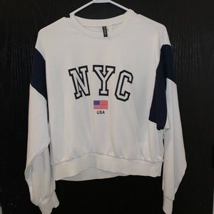 NYC Cropped Sweatshirt